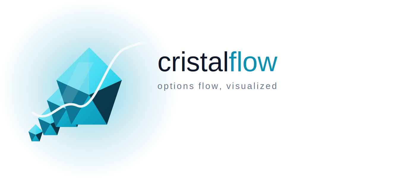 cristalflow - options flow, visualized